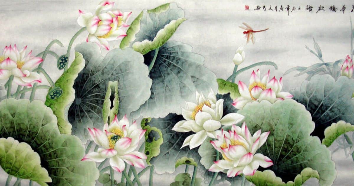 Is the lotus flower Chinese or Japanese