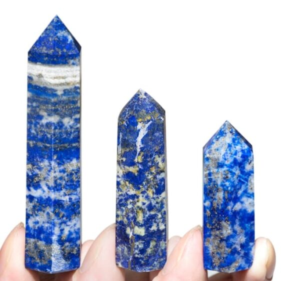 Lapis Lazuli Crystal Chakra Cleansing Wand