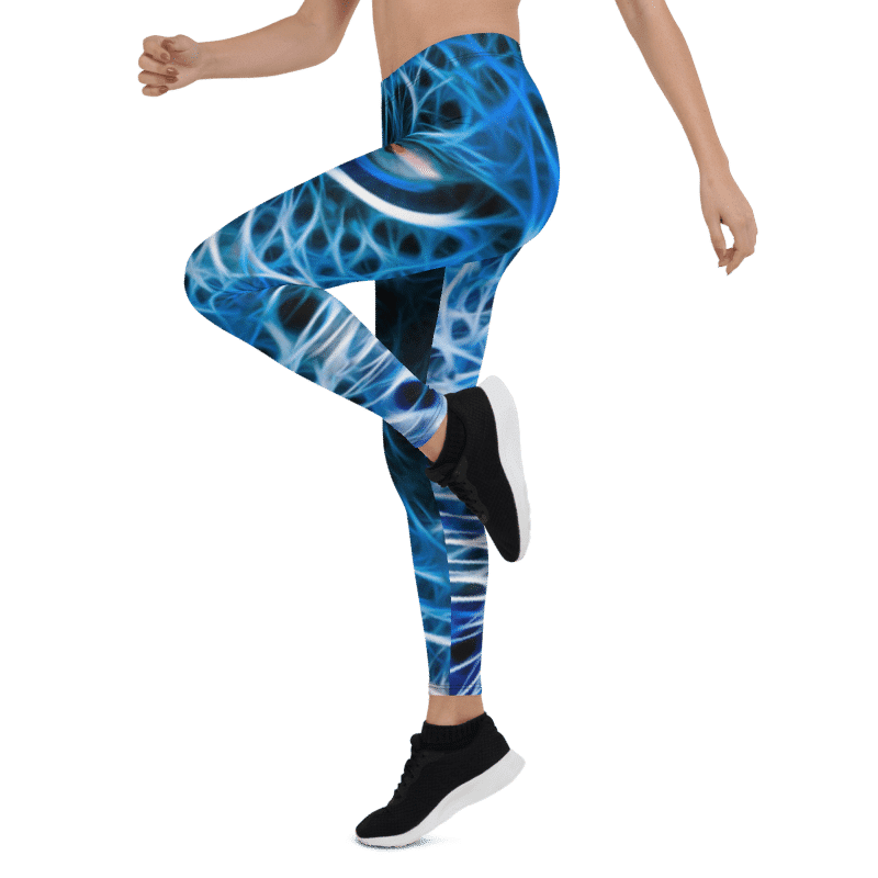 Neon Leopard Yoga Shorts